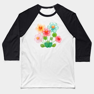 cute flower Baseball T-Shirt